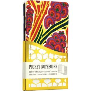 Floreal Pocket Notebook- Scallop Flowers